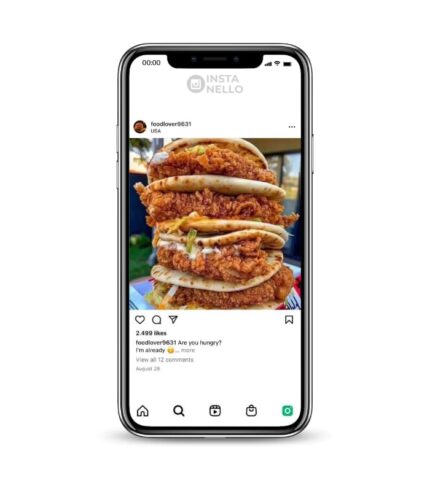Buy Food Lover Instagram Account