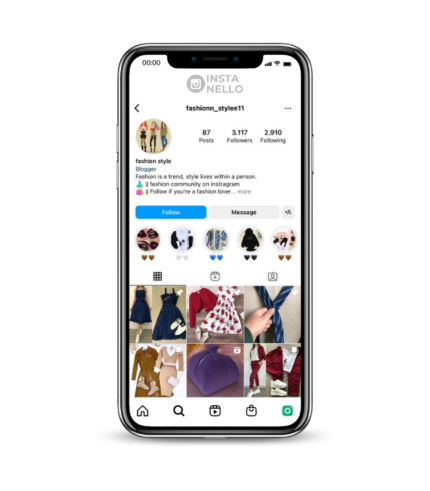 Buy Fashion Style Instagram Account