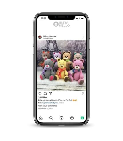 Buy Teddy Bear DIY Instagram Account,