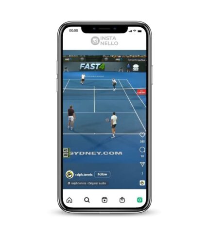 Buy Tennis Lifestyle Instagram Account