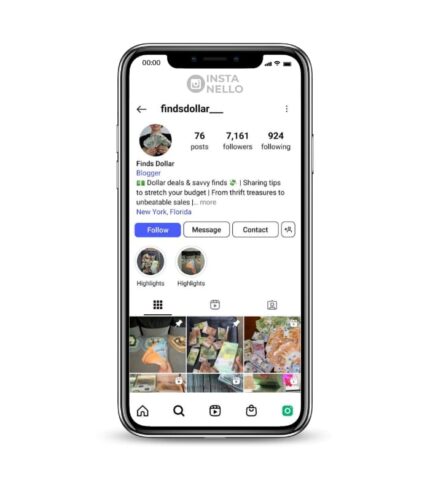 Buy finance Instagram Account