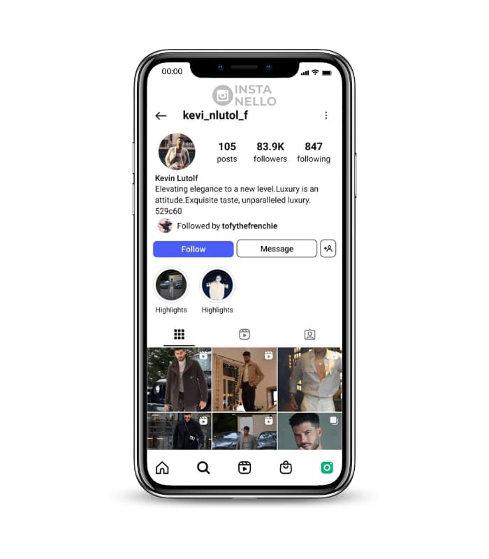 Buy Mens Fashion Instagram Account